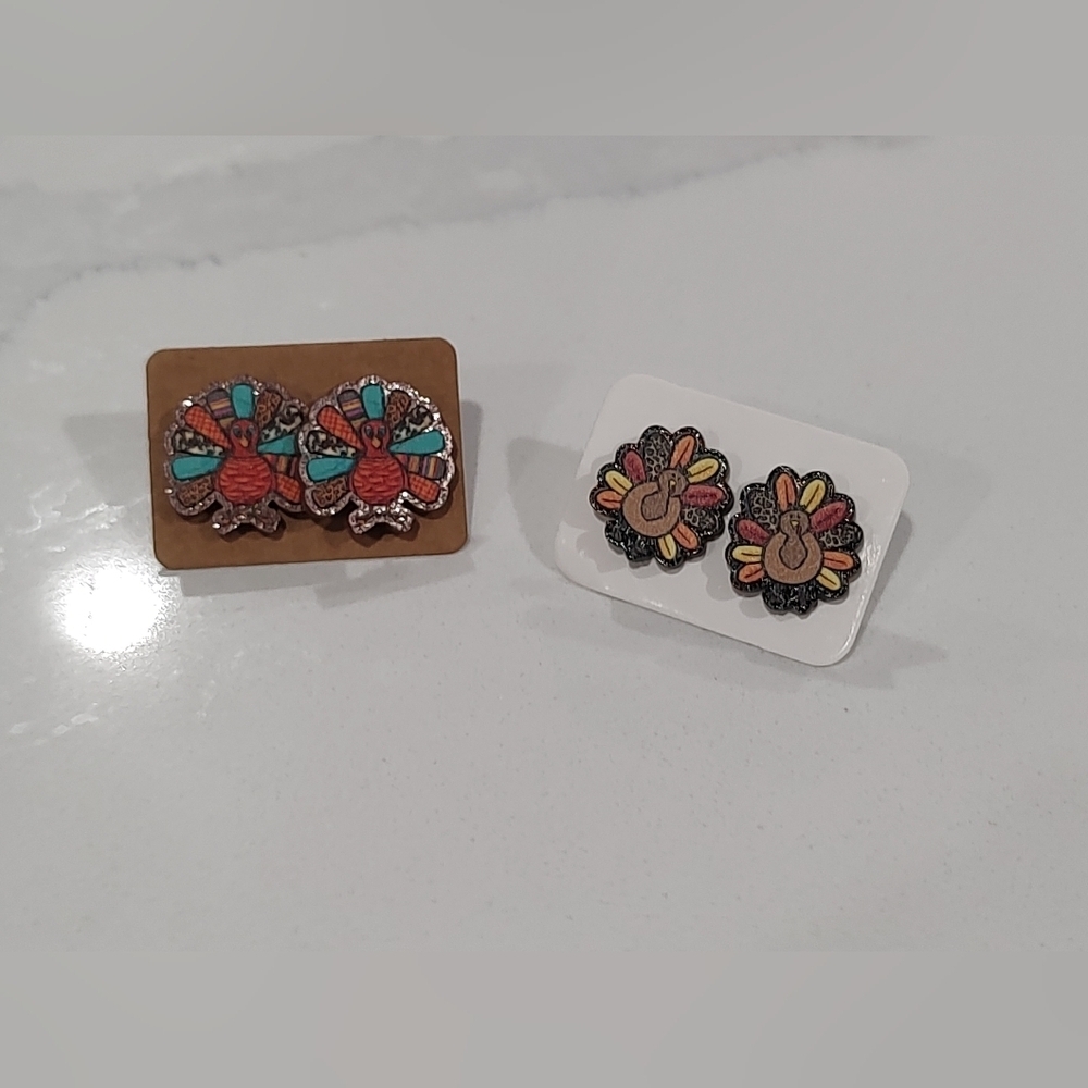 Colorful Turkey Earrings New